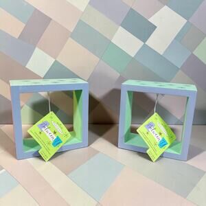 Hallmark VTG 2002 Keepsake Ornament Between Us Wooden Display Boxes with Tags